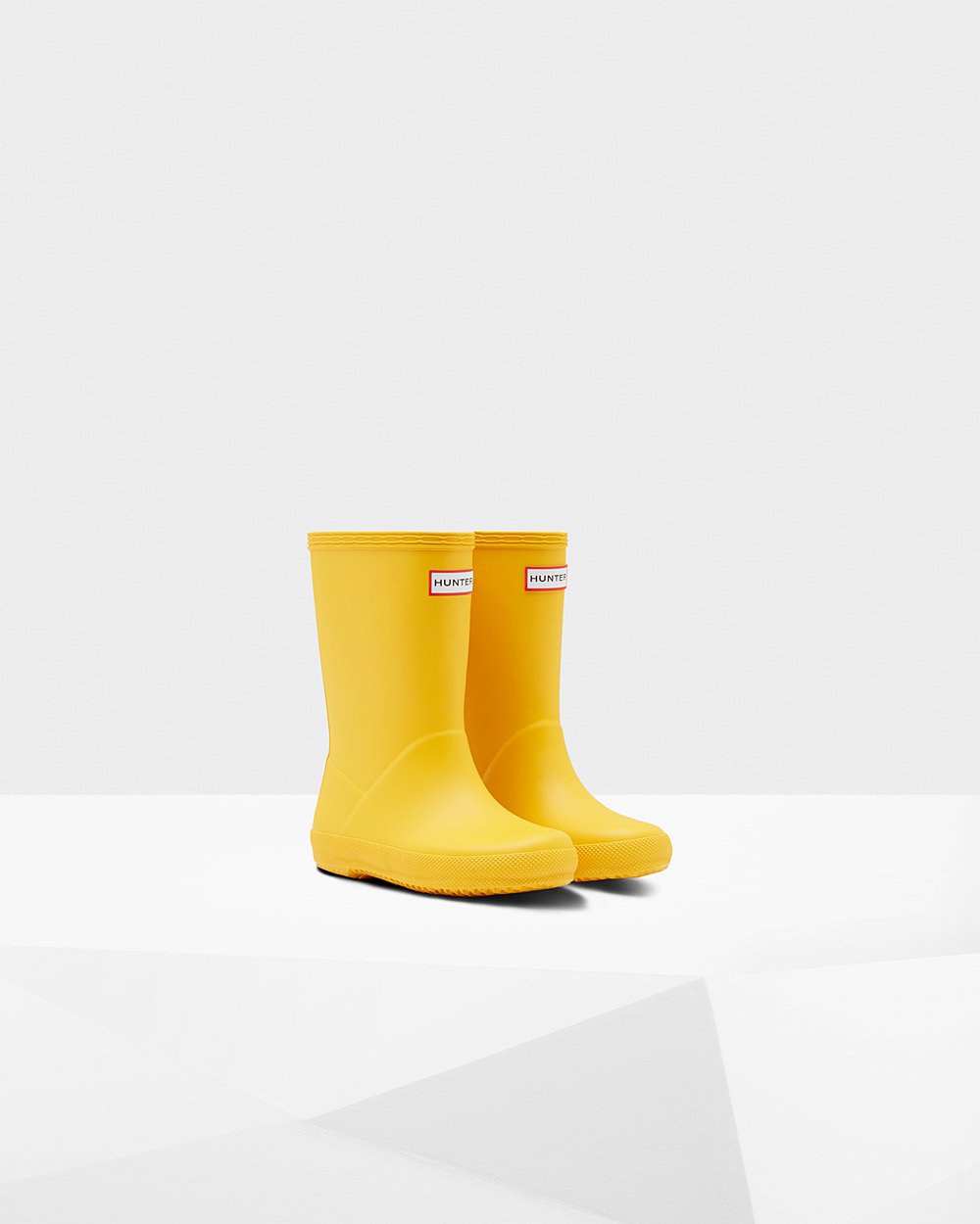 Bottes de Pluie Hunter Original First Classic Enfant Jaune VQCOGXU-89